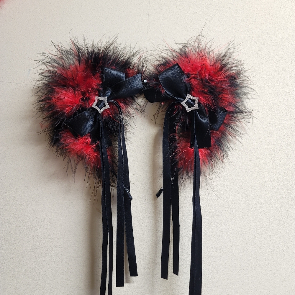 Britts Blossoms Coquette Devil Fluff Kitty Ears